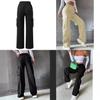 Casual Womens Cargo Pants With Polyester Breathable Fabric For Summer Comfort