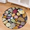 Ball Pattern Round Carpet Bedroom Computer Chair Kids Room Rugs 3D Marble Carpet for Living Room Carpets for Bed Room Fornite