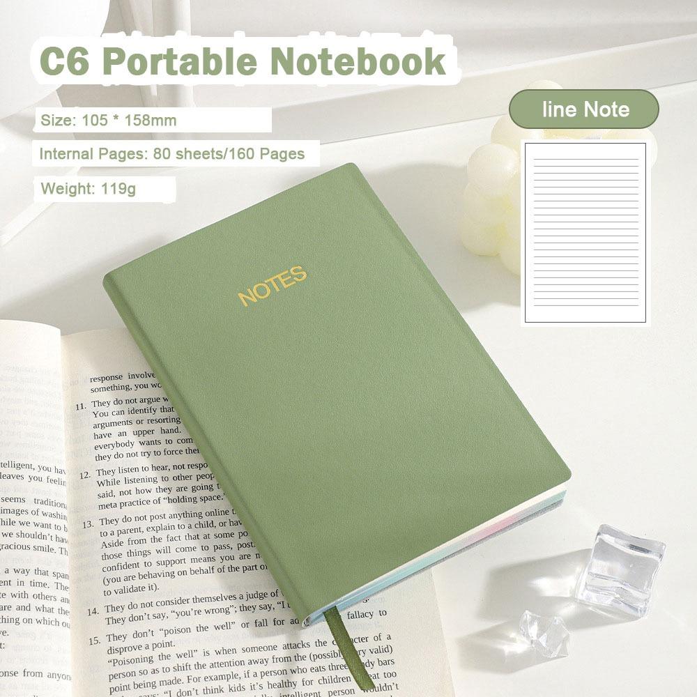 160 Seiten Journal zum Schreiben PU-Leder Tagebuch Notizbuch Trendiges Studenten-Notizbuch Für die Schule