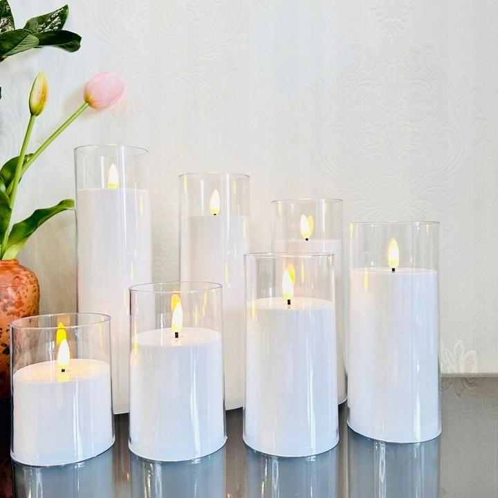 LED Candle Decorative Flame Effect Candle Insert Battery Operated 10CM