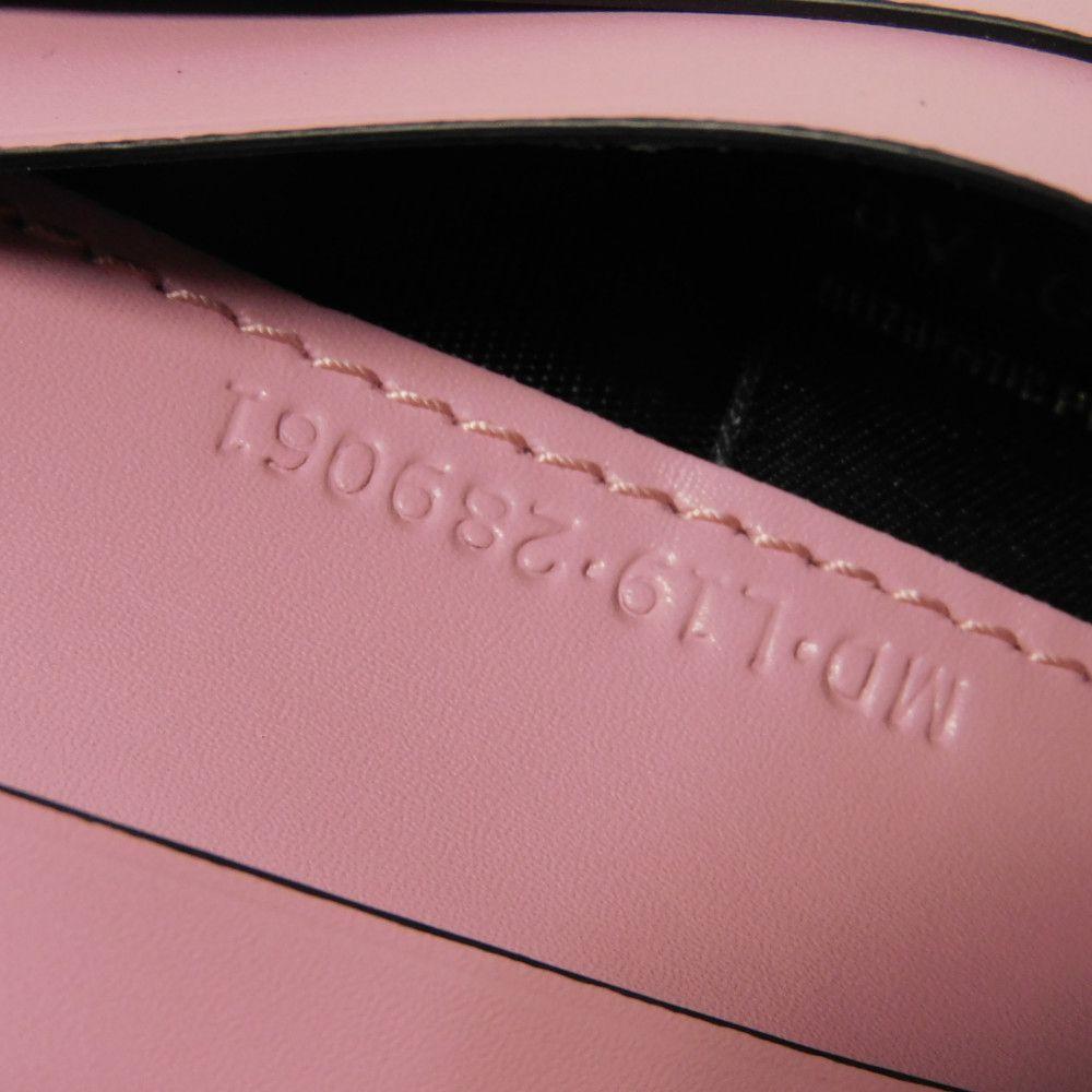 Used Serpenti Forever Compact Wallet (11679), 289061, 7942, Snakehead Bicolor RFID, Unused, Logo Pink, Women's from