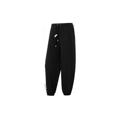 Cny National Style New Year Series Bz Zaozhi Hoodie Logo Embroidered Jogger Pants Women Hoodie, Jogger Pants Black 539595-01