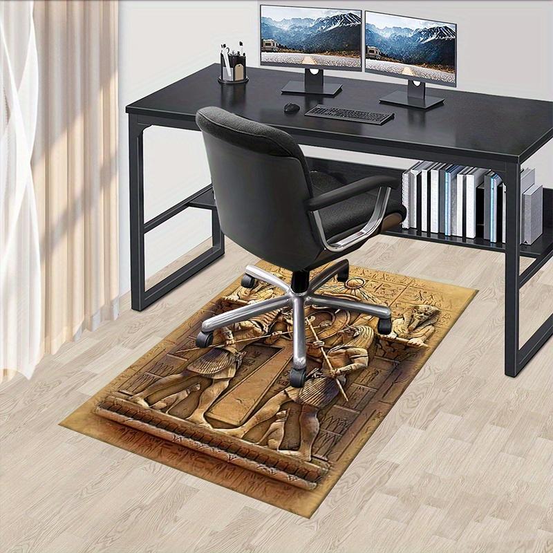 

1pc. Egyptian Style Hieroglyphics Rug for Home Decor, Office Carpet, Chair Cover, Outdoor Mat, Gift Item 60cm by 90cm
