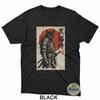 Samurai Cat Warrior Japanese Art Kawaii Anime Cat Samurai T-Shirt