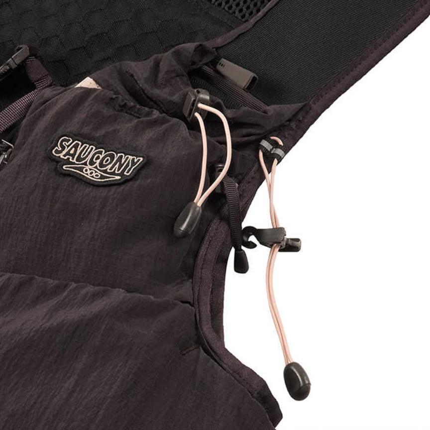 SAUCONY Nathan Bell Series Casual Sports Fashion Simple Vest Unisex Vests Black SA2259VT41C-CO086