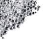 1.5mm-5mm Pearl White Resin Nail Art Stickers: Half-round, Flat-bottom, 3D Transparent Bubble & Teardrop Mermaid Beads