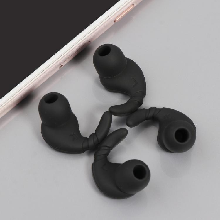 2 Paar Silikon-Ohrbügel Ohrstöpsel Seitliche Stabilisatoren Spitzen Flügel für JBL Kopfhörer