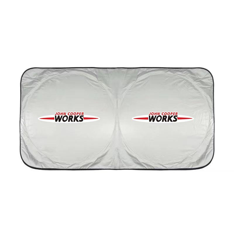 

Car Windshield Sun Shade Foldable UV Rays Sun Visor Protector Hub Cover For MINI JCW Cabrio Cooper Countryman Aceman Clubman