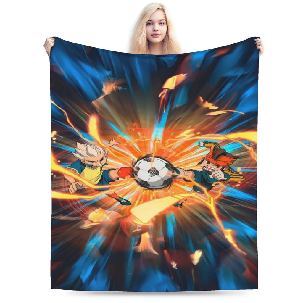 Stylish Inazuma Eleven: Victory Road Blanket Super Soft Flannel Comfortable Throw Blankets Machine Washable