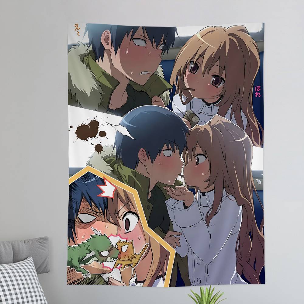 

Anime Toradora Colorful Tapestry Wall Hanging Cheap Hippie Wall Hanging Bohemian Wall Tapestries Mandala Wall Hanging Sheets 74x94cm(29x37in)