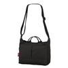 Manhattan Passage 2507bk Stylish B5 Commuter Shoulder Bag (Black) Unisex