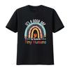 It s A Good Day To Teach Tiny Humans Funny Teacher Teaching T Shirt Black Large vintage Washed homme Breathable Stretched