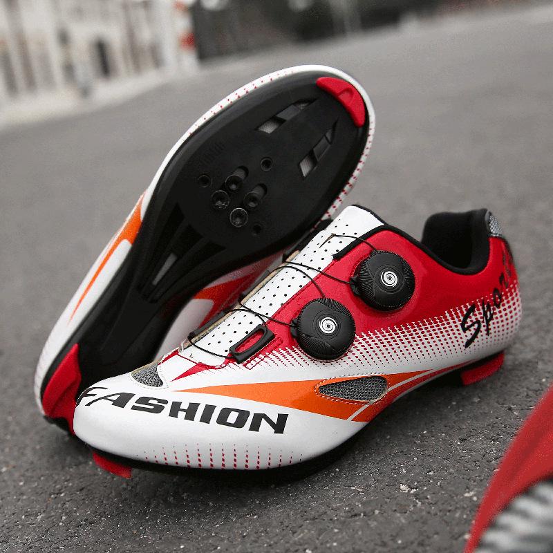 Men's and Women's Summer Breathable Clipless Cycling Shoes for Mountain and Road Biking.