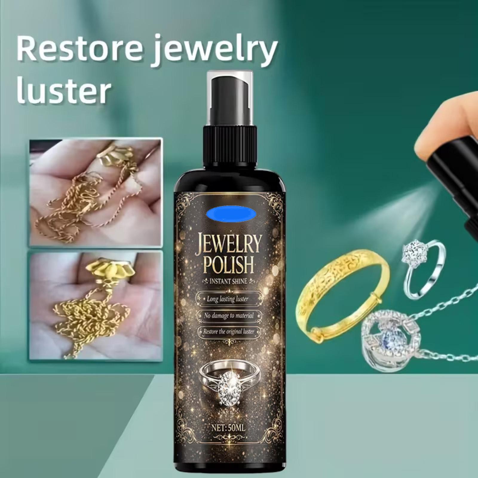 

0ml JEWELRY POLISH Spray To Quickly Repairs And Protects The Metal Surface Of Jewelry One Size