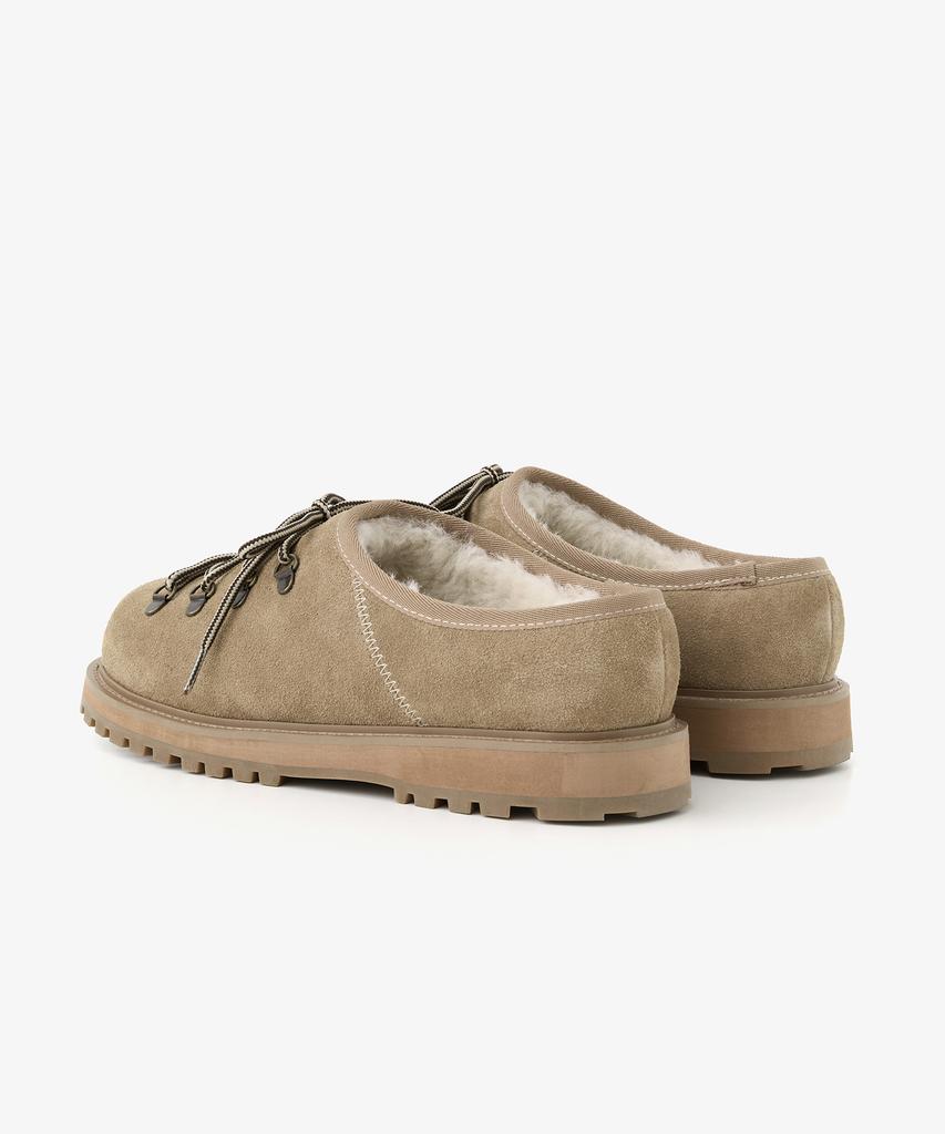Romantic Move Mountain Winter Clogs R25U100 (Beige Suede)