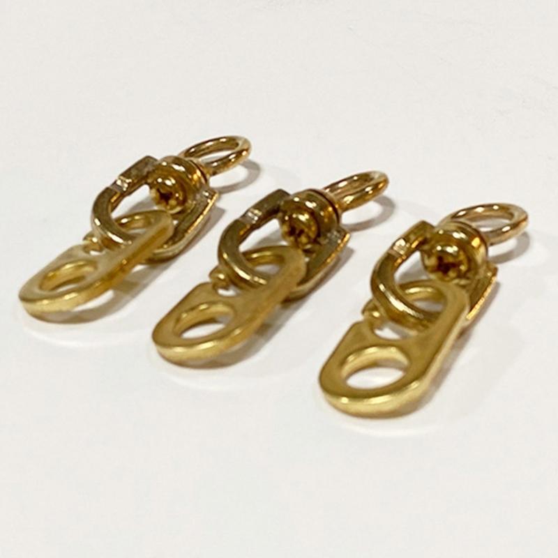 3 Pieces Brass Boat Flag Hooks Proof Marine Hardware for Harsh Environments Easy Mounting Flag Holders