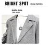 Boys' Mid-Length Wool Trench Coat - Stylish and Warm Korean-Style Overcoat for Autumn and Winter