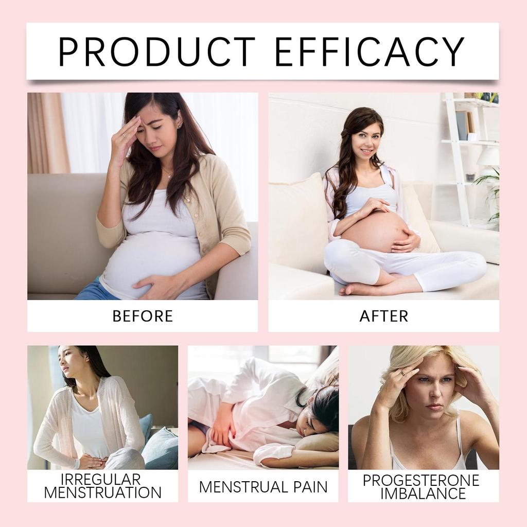 Wiieey Progesterone Treatment Milk Moisturizing and Nourishing Relief Improvement Gentle Nourishing Skin Body Balancing Treatment Milk