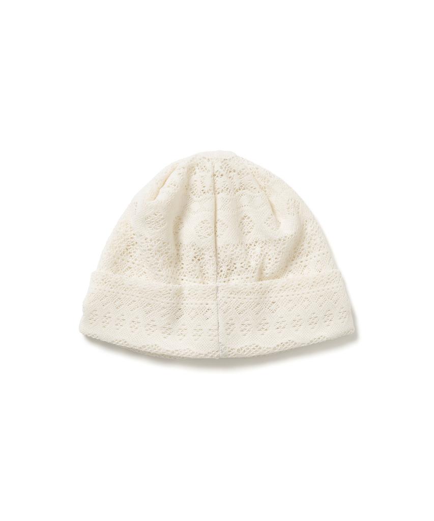 MILLO WOMEN Pointel Symbol Beanie [Ecru]