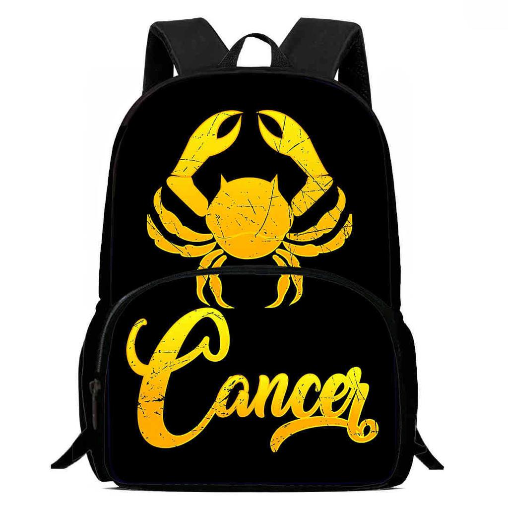 12 Sternbilder Schultasche High Definition Multifunktion Oxford Leichter Rucksack Haare