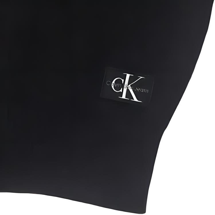 Calvin Klein Minimalist Embroidered Logo V-Neck Solid Color Zipper Cardigan Sweater Women sweater Space-Black J222623-BEH
