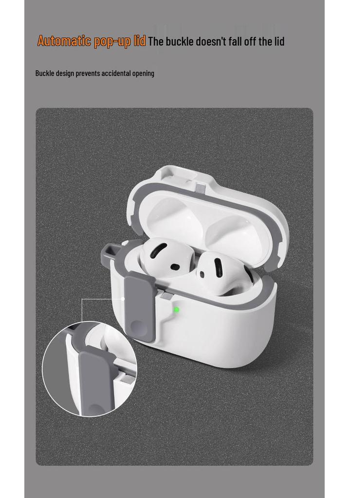 AirPods Pro 3 Protective Case: 2nd & 3rd Gen Bluetooth Earphone Business Flip Cover.