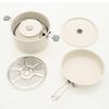 ZISIZ Outdoor Camping Cookware Kettle Set