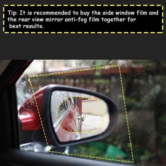 Waterproof Rainproof Anti-Water Fog Film Universal Rear-View Mirror Film For Car