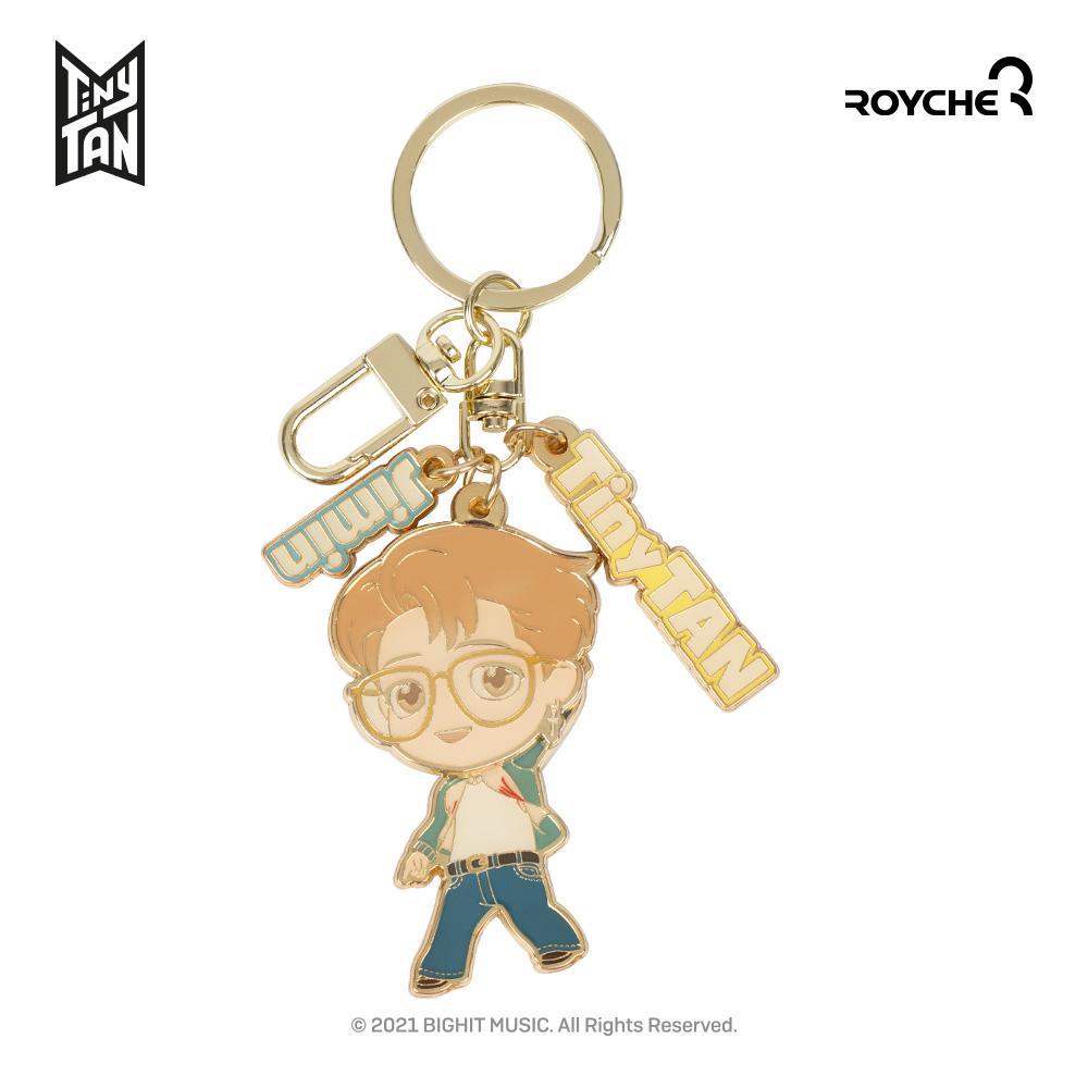 BTS (Bangtan garçons) TinyTAN Dynamite Metal Keyring, Officiel, Original, Authentique, K-POP, idole