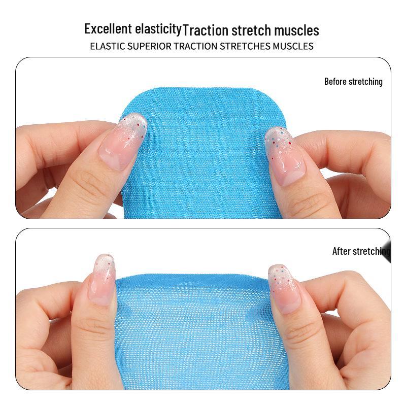 Pre-cut Kinesiology Elastic Tape for Athletes' Ankles - One-piece