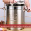 Yihuan Heavy-Duty Commercial Stainless Steel Stockpot