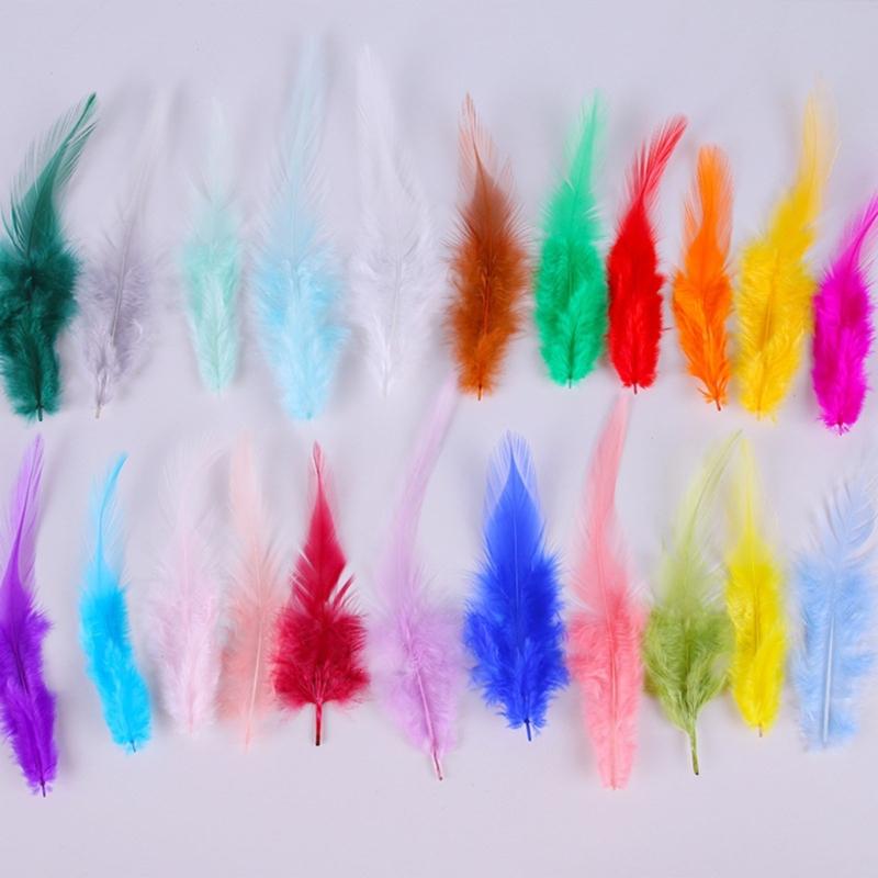 100PCS Stylish Plumage Trims For Enthusiasts Addition To Accessories And Festival Decoration