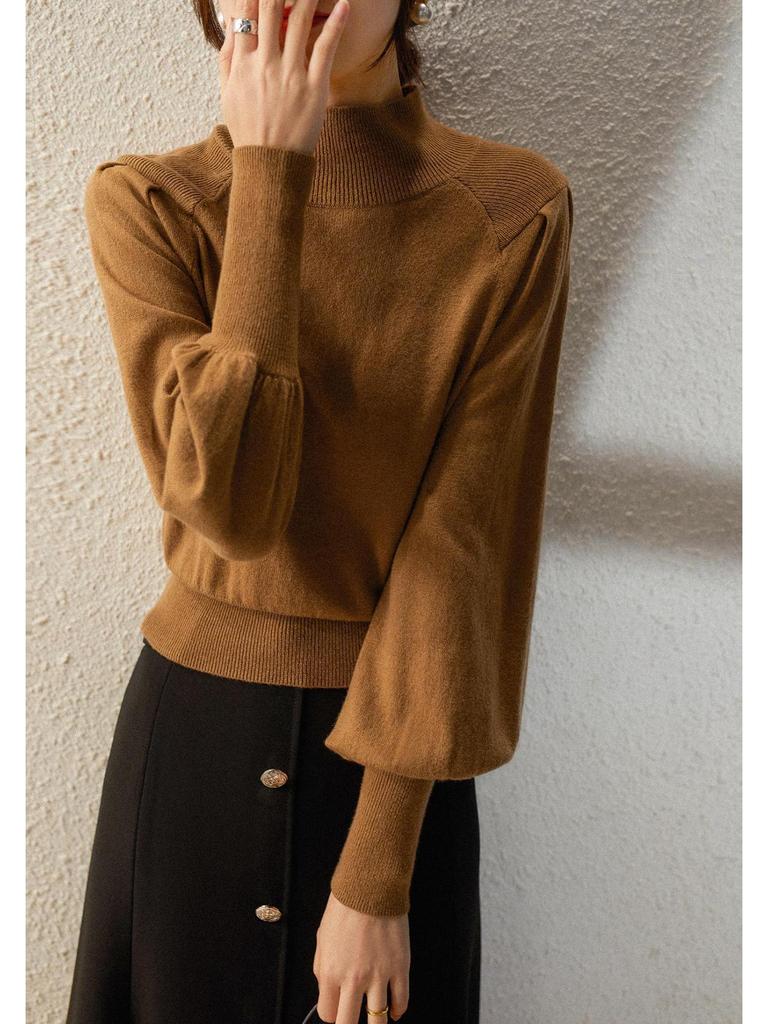 2025 Women's New Multi-Color Knit Sweater - Fall/Winter Leg-Concealing Style