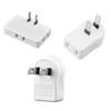 Power Extension Adapter 2-Prong 2 Outlets Plug Adapter and Power Inverter