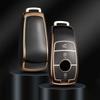 Moda TPU obudowa pilota z kluczykiem samochodowym obudowa dla Mercedes Benz ACESG klasa GLC CLE CLA GLB GLS W177 W205 W213 W222 X167 AMG