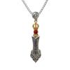 Manjusri Smart Sword Pendant Ethnic Style Couple's Portable Necklace Manjusri Sword Pendant