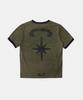 BADBLOOD Cosmo Bad Patch Ringer T-Shirt - Khaki
