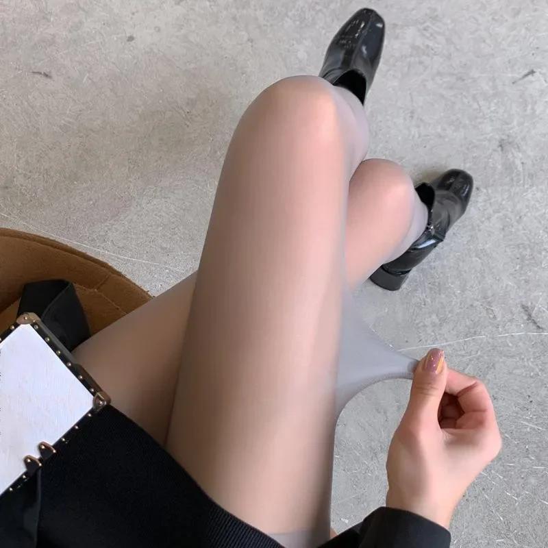 Sexy Women Sheer Pantyhose Seamless Mesh Fishnet Stocking Ultra-thin Summer Nylon Tight Lady Lingerie Female Hosidery Pantyhose