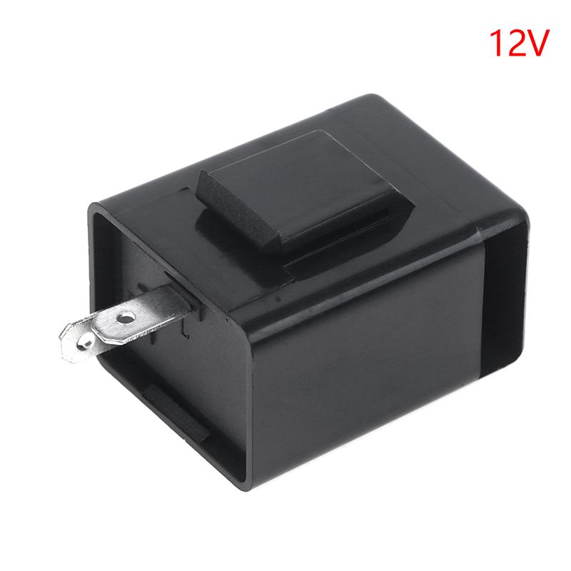 Flasher Relay Turn Signal DC 12V 48V 60V 2Pins Buzzer Beep Flasher Relay Blinker Indicator Flashers Turn Light Signals