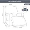 Single Seat Anti Slip Recliner Sofa Covers Velvet Stretch Reclining Couch Slipcovers Furniture Anti Cat Scratch Recliner Chair P