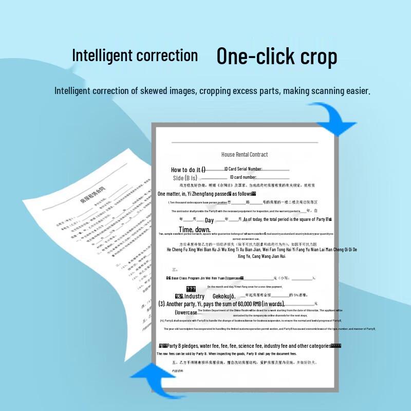 GEPAD HES-2603 26MP A3/A4 Auto-Focus Document Camera CN plug (adapter included)