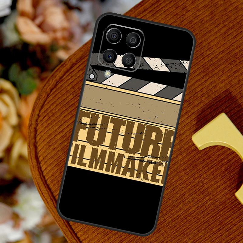 Film Clapperboard For Samsung Galaxy M33 M53 M13 M20 M11 M31 M51 M15 M55 M12 M32 M52 M14 M34 M54 M30s Case