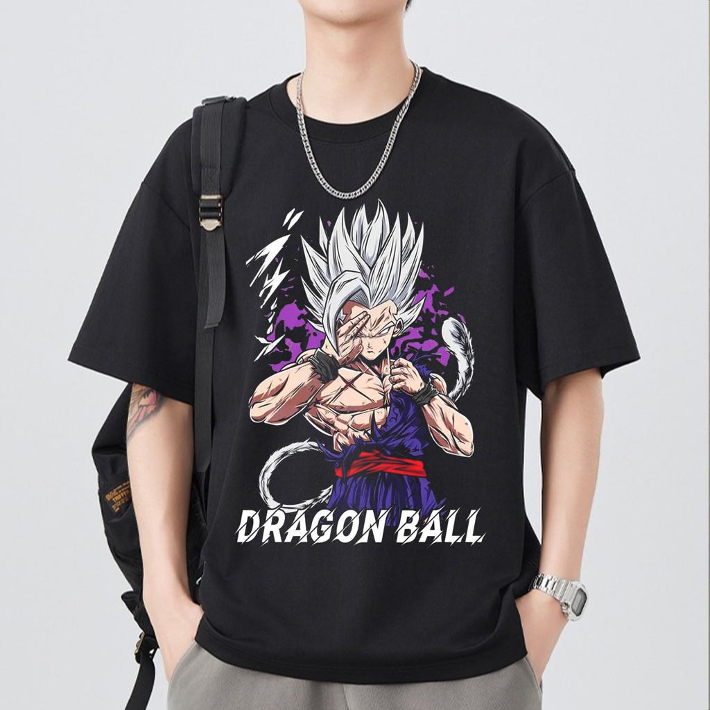 Tricou Bumbac cu Mânecă Scurtă Imprimeu Dragon Ball Z Son Goku Vegeta Unisex Haine Femei Harajuku Yk Tee Tricou Casual Vintage Topuri