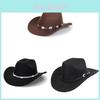 Cowboy Hat For Men Women With Sun Protection Wide Brim Polyester Summer Fashion Style
