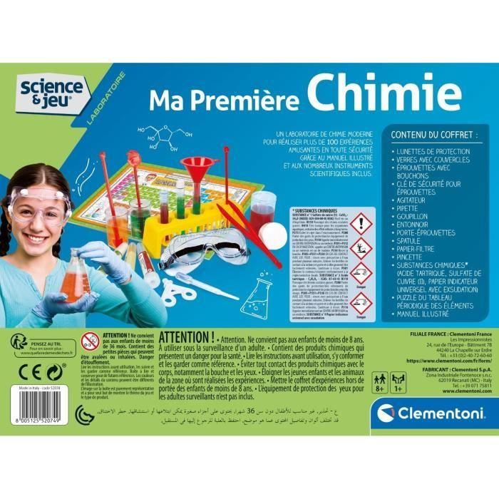 Clementoni - Science &amp; Jeu - Ma première chimie