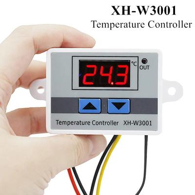XH-W3001 Digitální LED regulátor teploty pro inkubátor, spínač chlazení a topení, termostat, NTC senzor s sondou 220 V