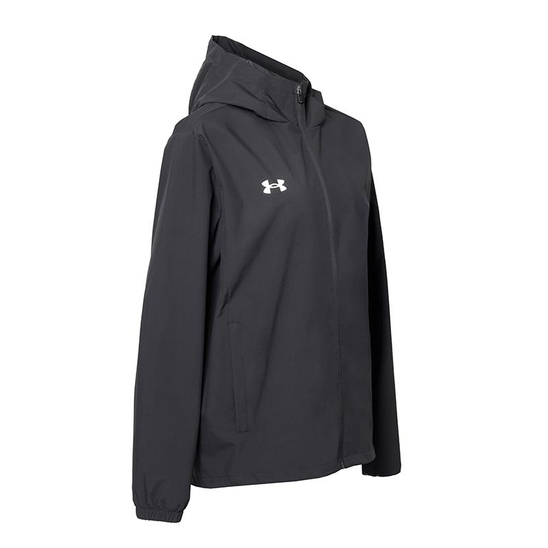 Under Armour Windproof Water-Repellent Small Logo Hooded Long Sleeve Jacket Unisex Jackets Black 25500401-001