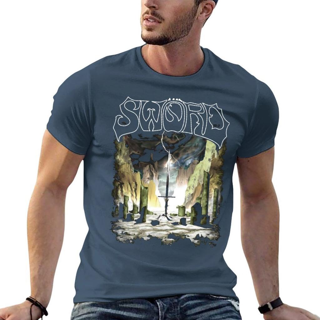 The Sword Band Tshirt Breathable Mesh Panel Tshirt
