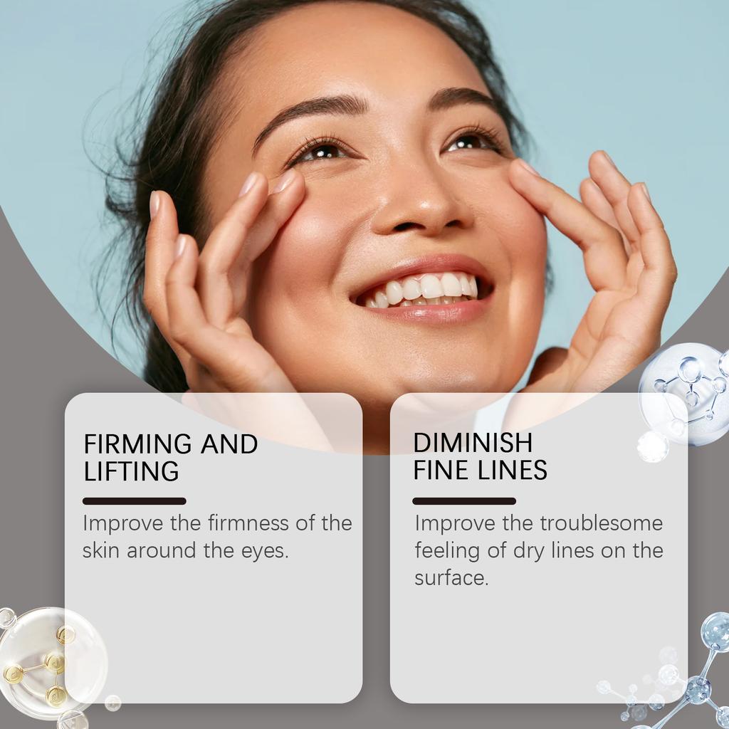 Instant Firming Eye Cream, Improving Dark Circles And Puffiness, Smooth Fine Lines Eye Cream Firming Cream