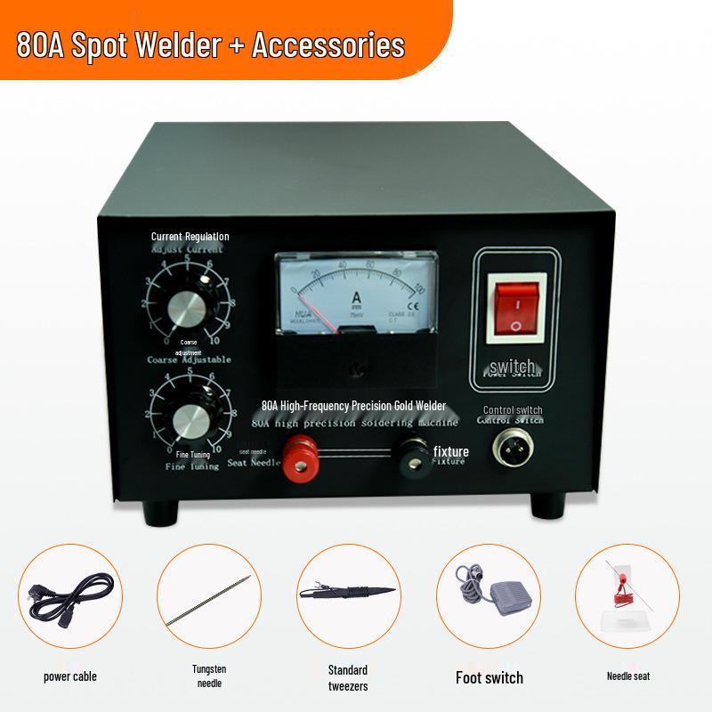 100A Inverter Pulse & Resistance Welder - Gold, Ring, Necklace, Jewelry Welding Tool